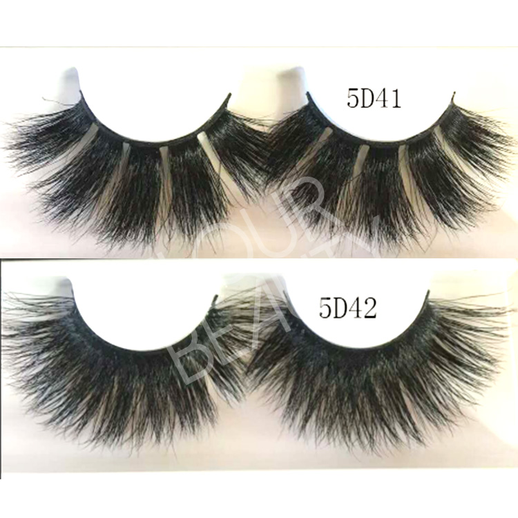 Wholesale China best 25mm 5D mink lashes manufacturers EL149